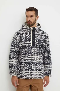 Columbia bluza sportowa Helvetia II kolor czarny z kapturem wzorzysta 2090881 - Bluzy męskie - miniaturka - grafika 1