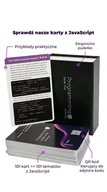 Systemy operacyjne i oprogramowanie - Fiszki z programowania - Karty z JavaScript - miniaturka - grafika 1