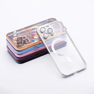 Etui Futerał Electro Mag Cover do iPhone 13 Pro srebrny - Etui i futerały do telefonów - miniaturka - grafika 6