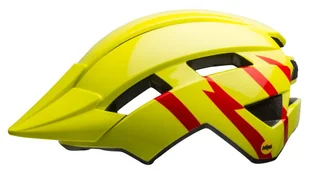 Bell dziecięcy Sidetrack II Youth Hi Viz/Red 50 57 cm - Kaski rowerowe - miniaturka - grafika 2
