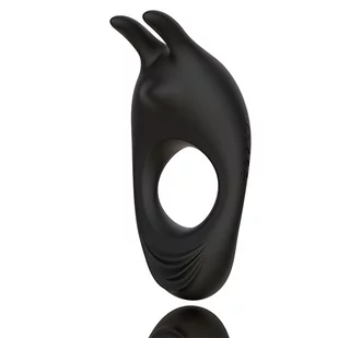Feelz Toys Zeus Dual Vibe Cock Ring Black - Pierścienie erekcyjne - miniaturka - grafika 2