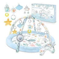Maty edukacyjne - Mata edukacyjna interaktywna Ocean Nukido - niebieska - miniaturka - grafika 1