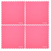 Maty do ćwiczeń - Insportline Mata fitness EVA40 200 x 200 cm do ćwiczeń - Kolor Czerwony 2385-1 - miniaturka - grafika 1