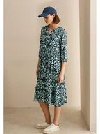 Sukienki - Cecil Sukienka w kolorze granatowo-turkusowym - miniaturka - grafika 1