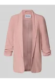 Marynarki i żakiety damskie - Długi żakiet o kroju regular fit z dodatkiem wiskozy model BOSELLA - Pieces - miniaturka - grafika 1
