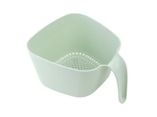 Praktyczna Cedzak z uchwytem durszlak plastikowy Praktyczna 21 x 23,5 x 12 cm miętowy  Oficjalny sklep producenta + wysyłka 24 h 4C4029 - Sitka - miniaturka - grafika 1