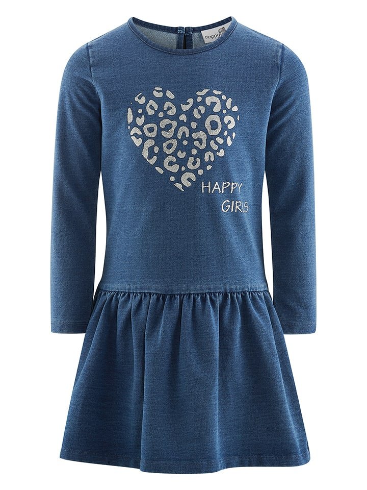 happy girls by Eisend Sukienka dżinsowa w kolorze niebieskim