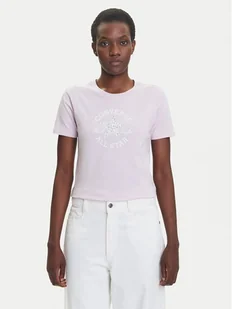 Converse T-Shirt Floral Chuck Taylor 10027751-A03 Różowy Regular Fit - Koszulki i topy damskie - miniaturka - grafika 1