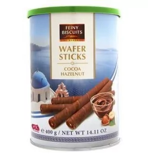 Feine Biscuits Rurki Waflowe Kakaowo-Orzechowe 400 g - Inne słodycze - miniaturka - grafika 1