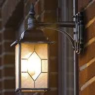 Lampy ogrodowe - Konstsmide  Milano down - Lampa naścienna, czarno/srebrna 7248.759 - miniaturka - grafika 1