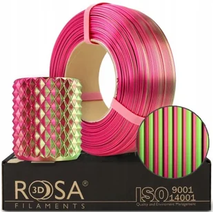 Filament ROSA3D PLA ReFill 1,75mm 1kg Magic Silk Dragon Fruit - Filamenty i akcesoria do drukarek 3D - miniaturka - grafika 1