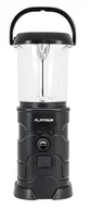 Lampy ogrodowe - Solarna lampa turystyczna LED z dynamem i radiem 2w1 - miniaturka - grafika 1