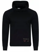 Bluzy męskie - REEBOK - BLUZA UNISEX CL Q1 HOODIE HB5955 bluza z kapturem - Reebok - miniaturka - grafika 1