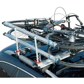 Bagażniki na rowery - Fischer 18092 bagażnik dachowy z funkcją łatwego załadunku, na 2 rowery 18092 - miniaturka - grafika 1