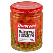 Warzywa w marynacie - Dawtona Marchewka z groszkiem 510 g - miniaturka - grafika 1