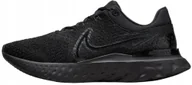 Buty sportowe męskie - Buty Męskie Nike React Infinity Run Flyknit 3 czarne DH5392-005 r.41 - miniaturka - grafika 1