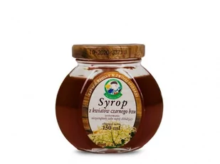 VIVIO Syrop z bzu czarnego 150ml syr-cza-bez-200ml - Syropy i koncentraty owocowe - miniaturka - grafika 1