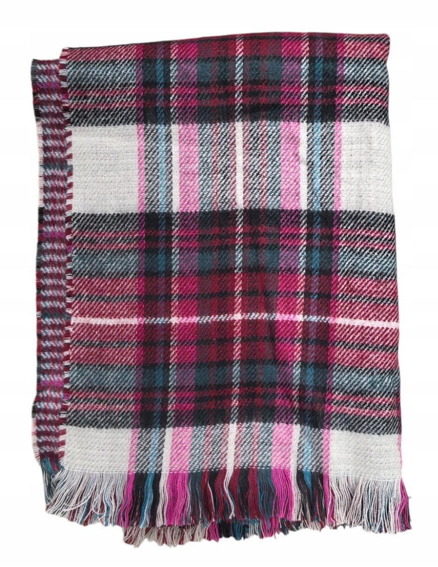 OVS SZAL DAMSKI CHUSTA W KRATĘ JESIEŃ / ZIMA ROZM. 65 X 185 CM