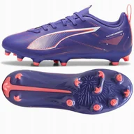 Piłka nożna - Buty Puma Ultra 5 Play Jr FG/AG 107695-01 fioletowy 38 - miniaturka - grafika 1
