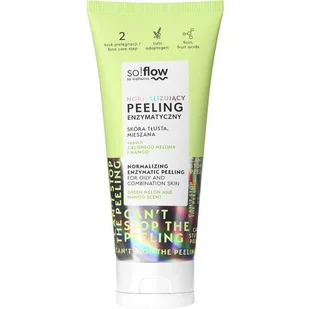 So!flow Normalizujący Peeling Enzymatyczny 75ml - Peelingi i scruby do twarzy - miniaturka - grafika 1