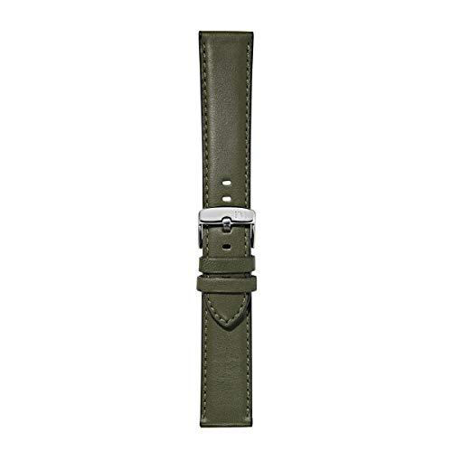 Morellato Pasek unisex, kolekcja SPORT, mod. Krokiet, prawdziwa skóra cielęca - A01X5123C03, Zielony, 18mm, pasek