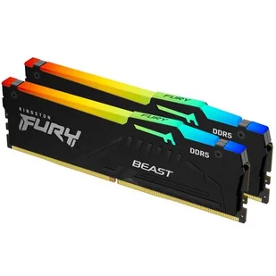 Kingston FURY Beast RGB DDR5 32GB (2 x 16GB) 5200 CL36 - Kup na Raty - - Pamięci RAM - miniaturka - grafika 2
