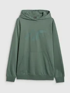 Bluzy męskie - 4F Bluza w kolorze zielonym - miniaturka - grafika 1