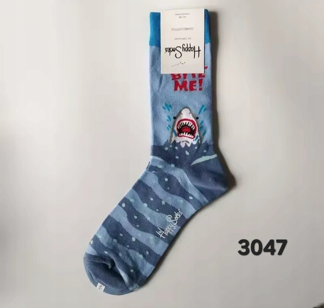 Kolorowe skarpety Happy Socks unisex rozmiar 41-46 (3047)