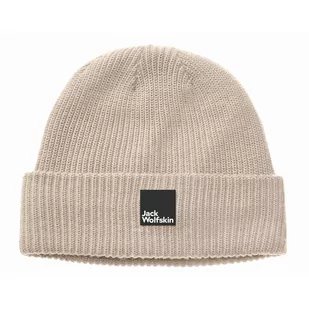 Czapka Jack Wolfskin PERGAMON BEANIE winter pearl M - Czapki damskie - miniaturka - grafika 1