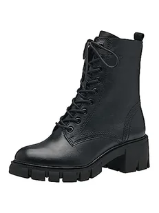 Tamaris Damskie botki 1-25272-41, czarna skóra, 37 EU, czarna skóra, 37 EU - Botki damskie - miniaturka - grafika 1