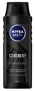 Nivea Men Szampon DEEP rewitalizujący for men 400ml - Szampony dla mężczyzn - miniaturka - grafika 1