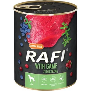 Dolina Noteci RAFI Game z dziczyzną 800 g mokra karma dla psa - Mokra karma dla psów - miniaturka - grafika 1