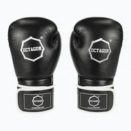 Rękawice bokserskie - Rękawice bokserskie Octagon Agat black/white - miniaturka - grafika 1