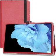 Etui do tabletów - ETUI ZAMYKANE VIVO PAD 11' TABLET CZERWONE Z GUMKĄ - miniaturka - grafika 1