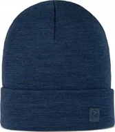 Czapki damskie - Buff Czapka BUFF MERINO HEAVYWEIGHT BEANIE SOLID NIGHT BLUE - miniaturka - grafika 1