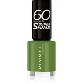 Lakiery do paznokci - Rimmel 60 Seconds Super Shine lakier do paznokci odcień 880 Grassy Fields 8 ml - miniaturka - grafika 1