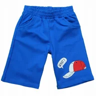 Spodenki damskie - Krótkie SPODENKI Dresowe Szorty NADRUK Bawełna 92 - miniaturka - grafika 1