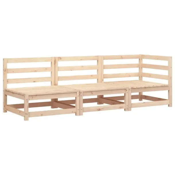 3x Sofa Siedzisko Orodowe Fotel Drewniany Na Taras Balkon Ogród Meble
