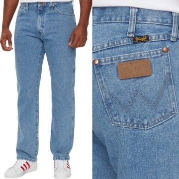 Wrangler 13MWZ Cowboy Cut Antique klasyczne proste spodnie jeansowe W38 L34