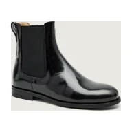 Sztyblety damskie - BOSS BLACK Skórzane sztyblety Lycia - miniaturka - grafika 1