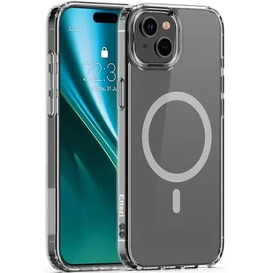 Etui ETTERI Color Mag do Apple iPhone 14 Przezroczysto-szary - Etui i futerały do telefonów - miniaturka - grafika 1