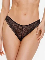 Majtki damskie - Passionata Stringi P40L70 Czarny - miniaturka - grafika 1