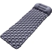 Koce piknikowe - NILS CAMP NC4006 SZARY MATA TURYSTYCZNA Z POMPKĄ NILS CAMP 15-05-028 - miniaturka - grafika 1