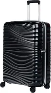 Walizki - Średnia walizka SwissBags Cruise 65 cm czarny Uniwersalny - miniaturka - grafika 1