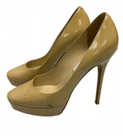 Czółenka - Eleganckie czółenka damskie szpilka JIMMY CHOO 37 - miniaturka - grafika 1