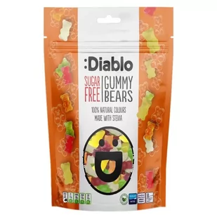 Żelki Misie bez Cukru Diablo, 75g - Żelki - miniaturka - grafika 1