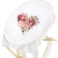 Rożki i beciki - Otulacz Anet biały - miniaturka - grafika 1