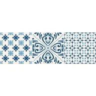 Płytki ceramiczne - Dekor ścienny Avignon cobalt 2 14,8 x 44,8 Gat.1 - miniaturka - grafika 1