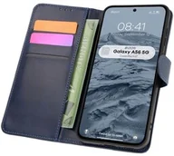 Etui i futerały do telefonów - Bizon Etui z klapką Case Pocket do Galaxy A56 5G, granatowe - miniaturka - grafika 1