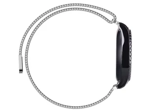 Bransoleta Milanese pasek Alogy stal nierdzewna do smartwatcha 22mm Srebrny - Akcesoria do smartwatchy - miniaturka - grafika 10